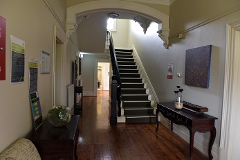 staircase leading to second floor