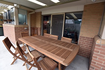 Patio table and chairs