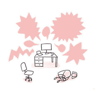 person overwhelmed